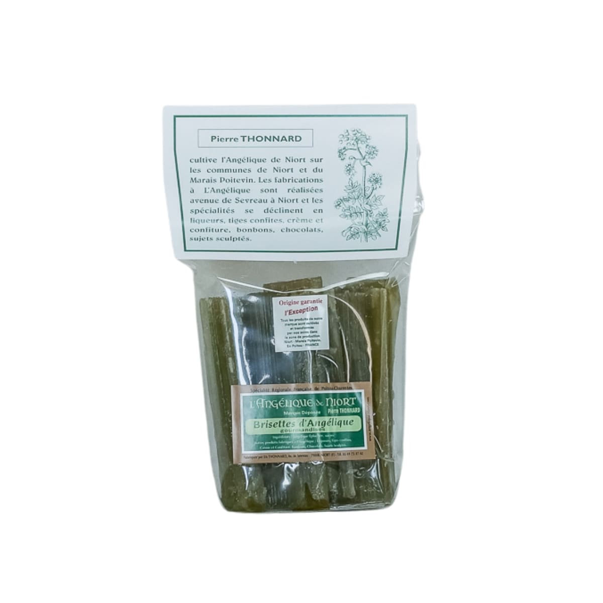 Angélique confite épluchée glacée brisette 250 g