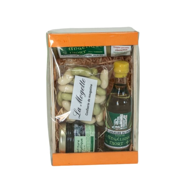 Coffret garni avec angélique