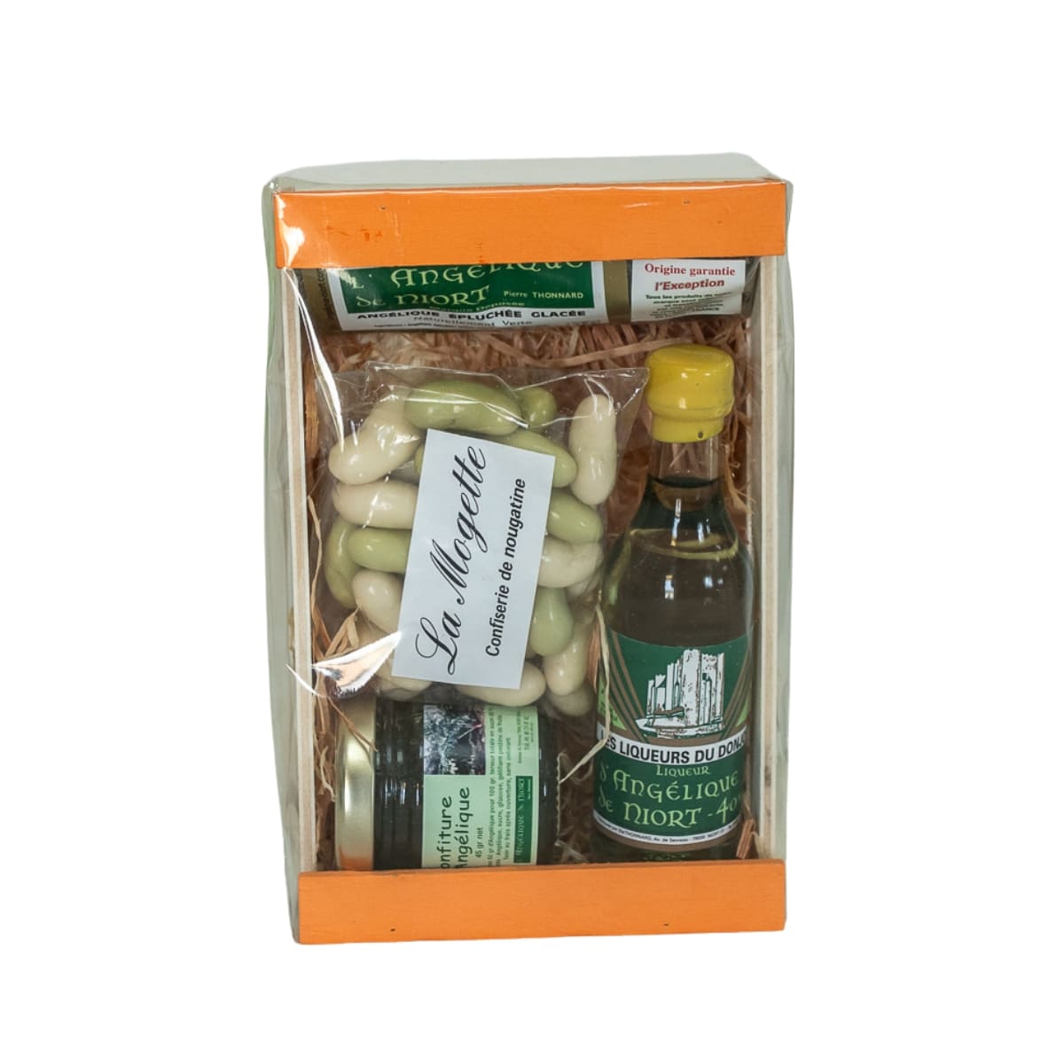Coffret garni avec angélique