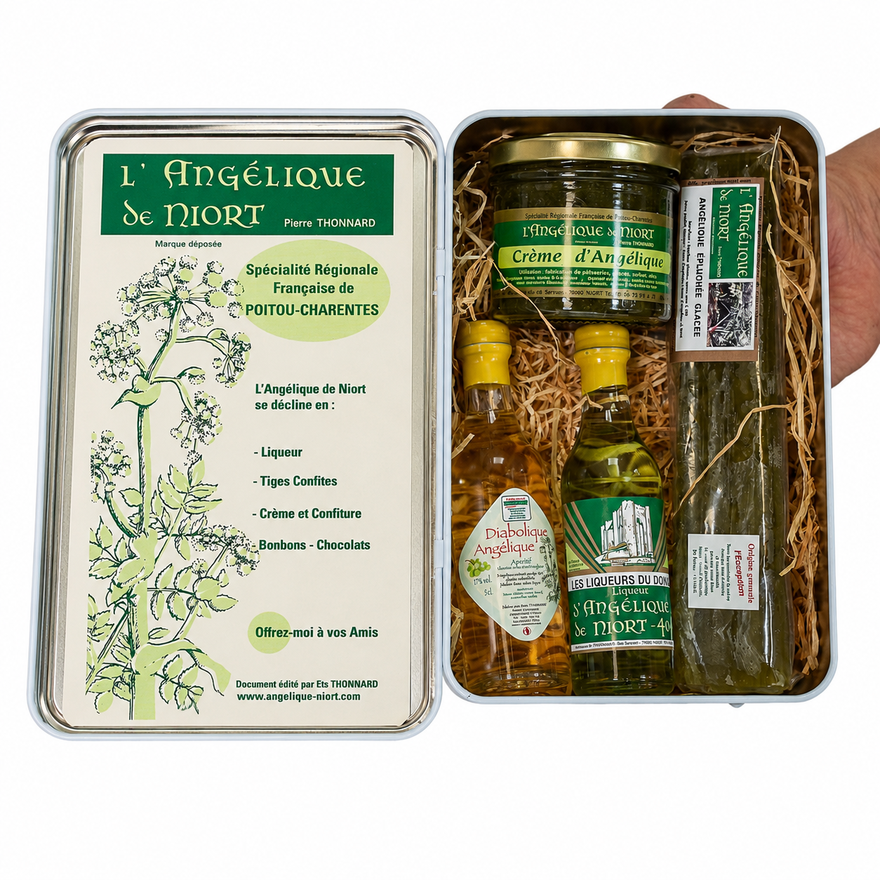 Coffret gourmand avec Angélique